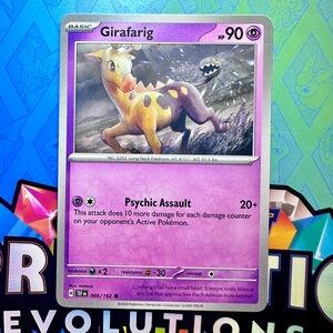 girafarig (066/162) - common — pokémon: temporal forces